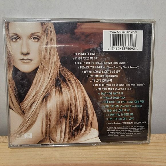 CD Celine Dion All The Way... A Decade Of Song - Picture 4 of 4